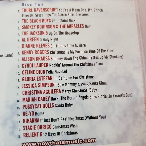 Now That's What I Call Christmas! Vol 3 (2 CD, 2006, Sony/BMG) MINT CD's!! - Picture 5 of 5
